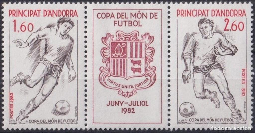 Sellos: F-EX65901 ANDORRA MNH 1982 SPAIN SOCCER FOOTBALL WORLD CHAMPIONSHIP.