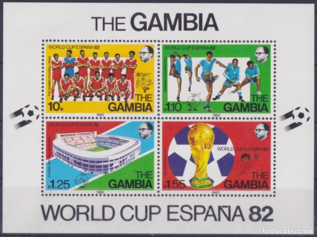 Sellos: F-EX65896 GAMBIA MNH 1982 SOCCER WORLD CUP SPAIN FUTBOL.