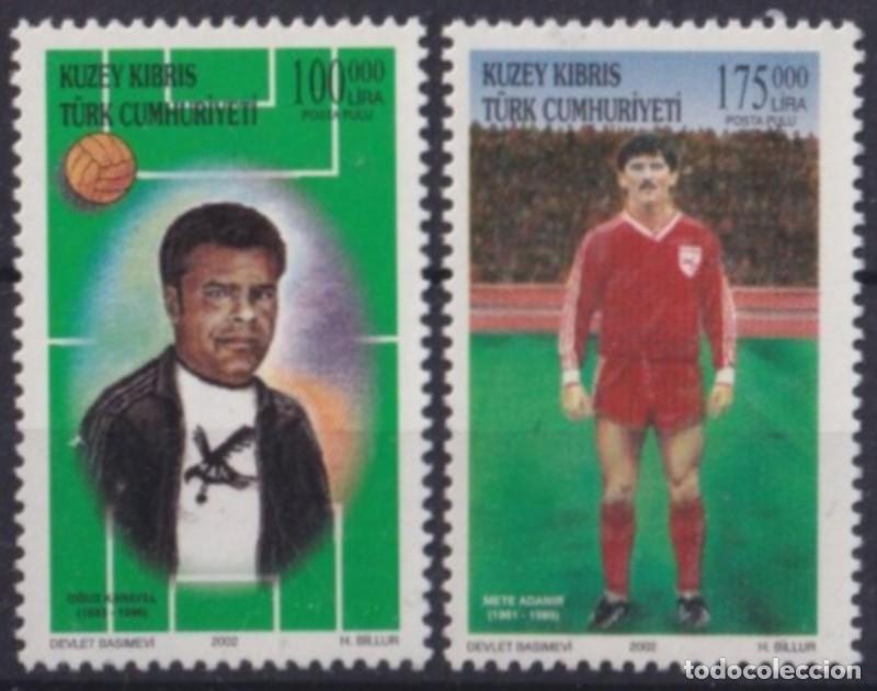 Sellos: F-EX56330 TURKISH CYPRUS MNH 2002 SPORT SOCCER.