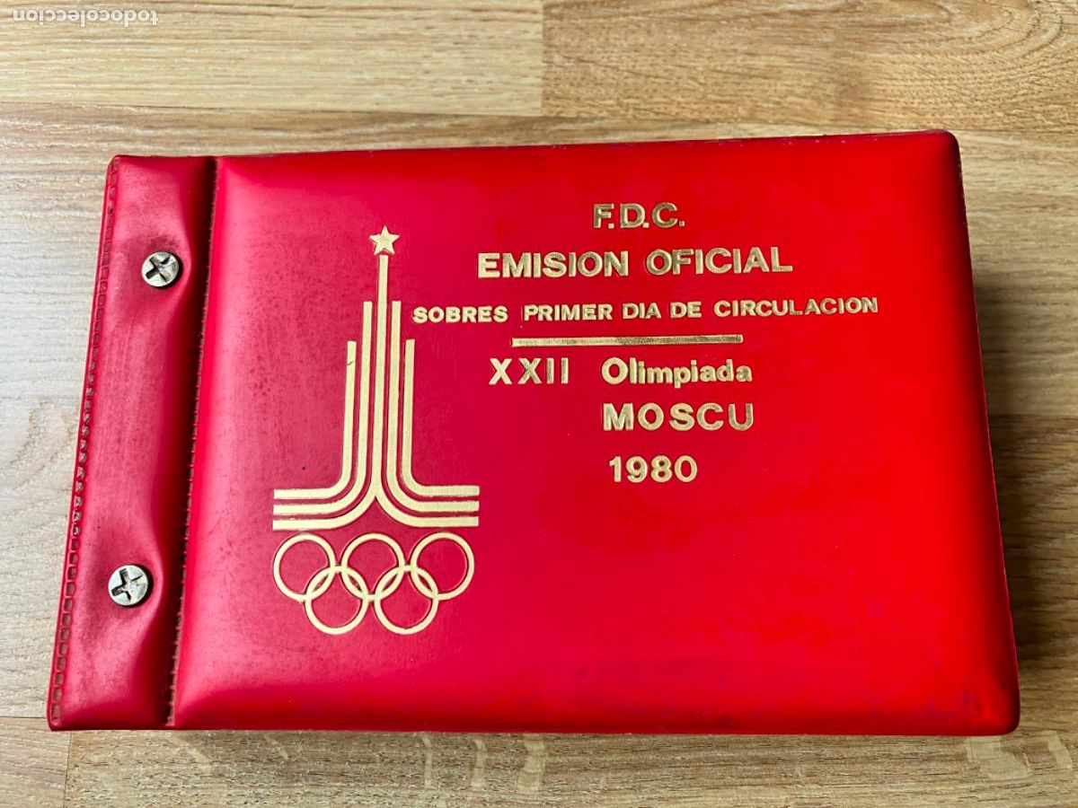 Selos: Uni&oacute;n Sovi&eacute;tica - Edici&oacute;n Especial 50 Sobres Primer d&iacute;a SPD JJOO Mosc&uacute; 1980