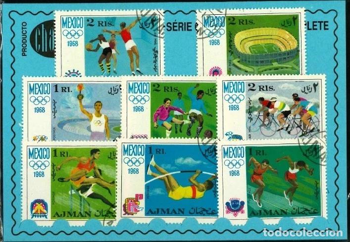 Sellos: Lote series completas sellos deportes y Olimpiadas de varios pa&iacute;ses