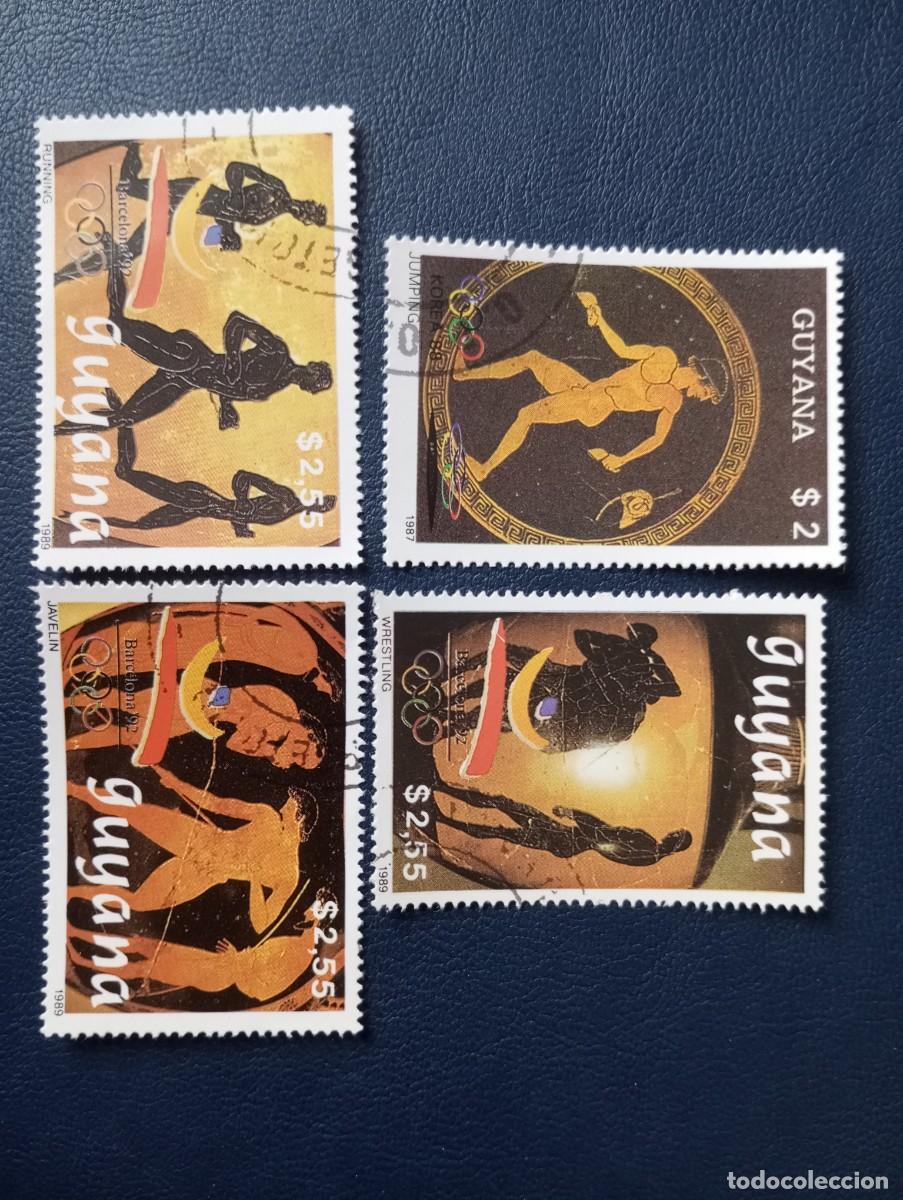 Sellos: OLIMPIADAS, SELLOS DE GUYANA