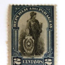 Francobolli: SELLOS PARAGUAY 1911. NUEVO CON CHARNELA.. Lote 47659436
