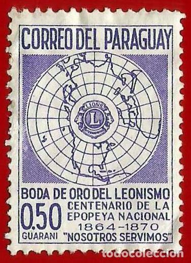 paraguay. 1967. club de leones. lions club inte - Compra venta en  todocoleccion