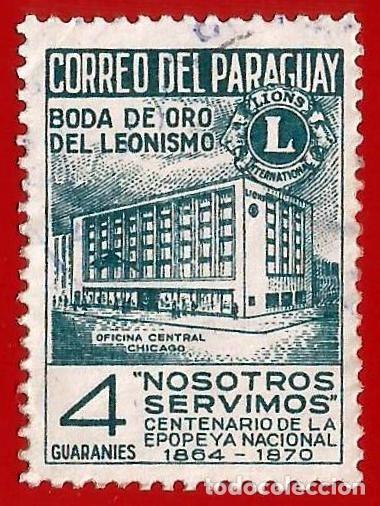 paraguay. 1967. club de leones. lions club inte - Buy Antique stamps of  Paraguay on todocoleccion