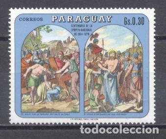 Sellos: Paraguay, 1970, cent. de la epopeya nacional, nuevo - Foto 1 - 240698255