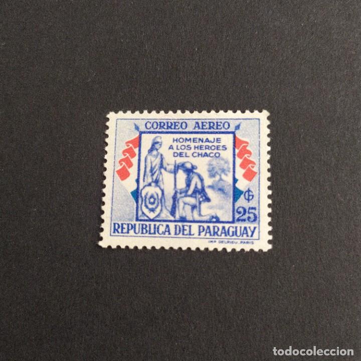 sello nuevo paraguay 1957 heroes del chaco Buy Antique stamps