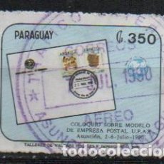 Sellos: PARAGUAY IVERT Nº 2510, UPAEP, 1990, USADO
