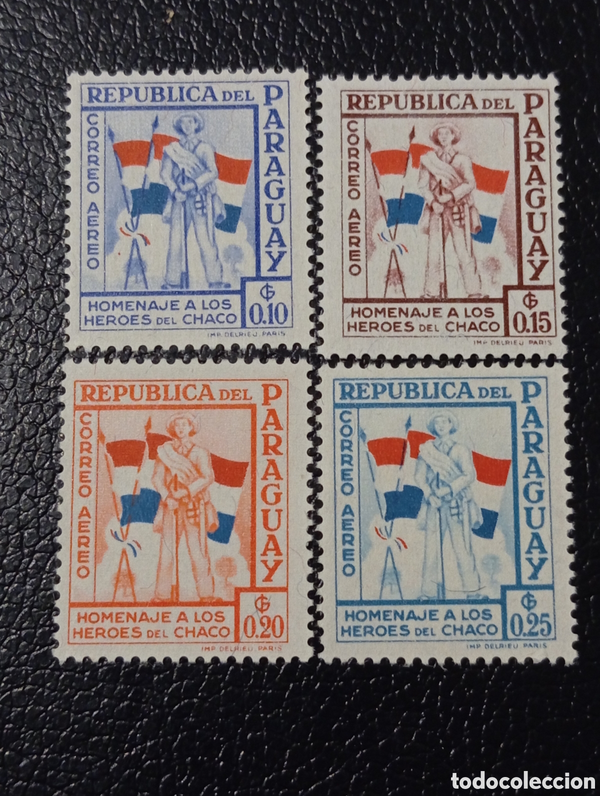 paraguay 1957. homenaje a los h roes de chaco n Buy Antique