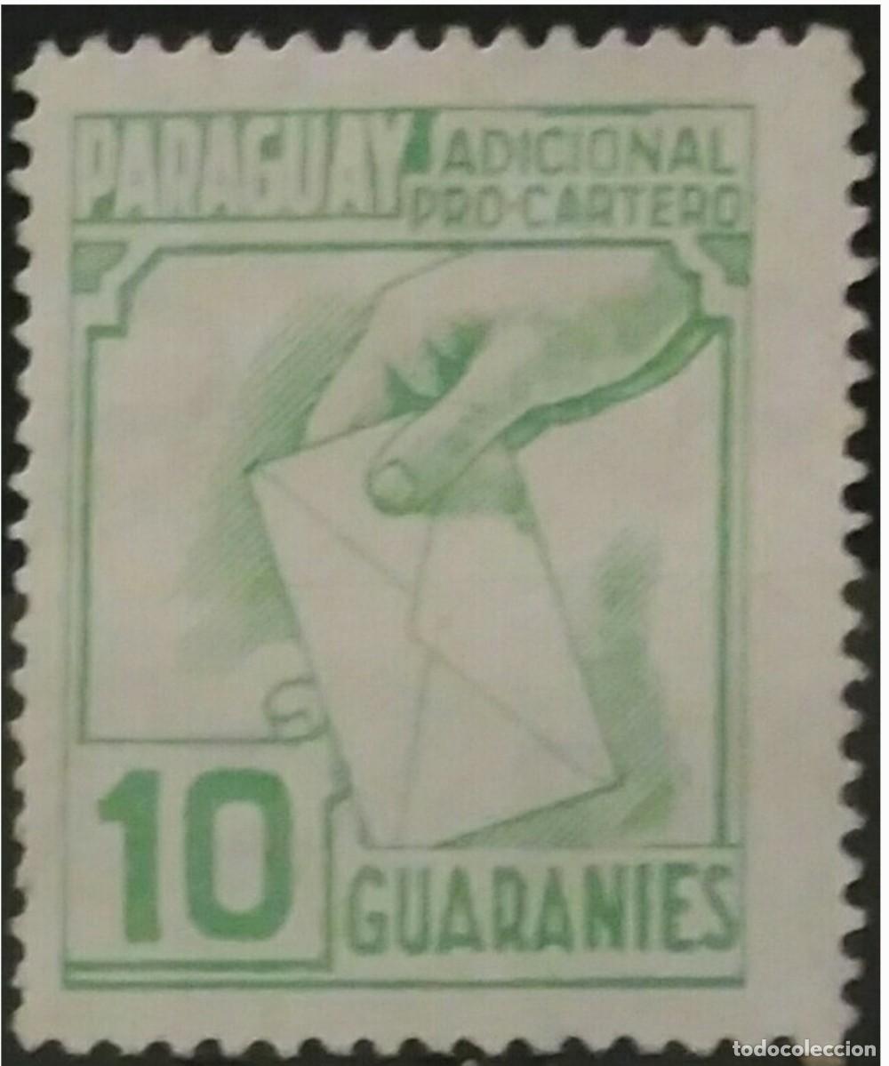 Sellos: PARAGUAY 1987 IMPUESTOS POSTALES. USADO - Foto 1