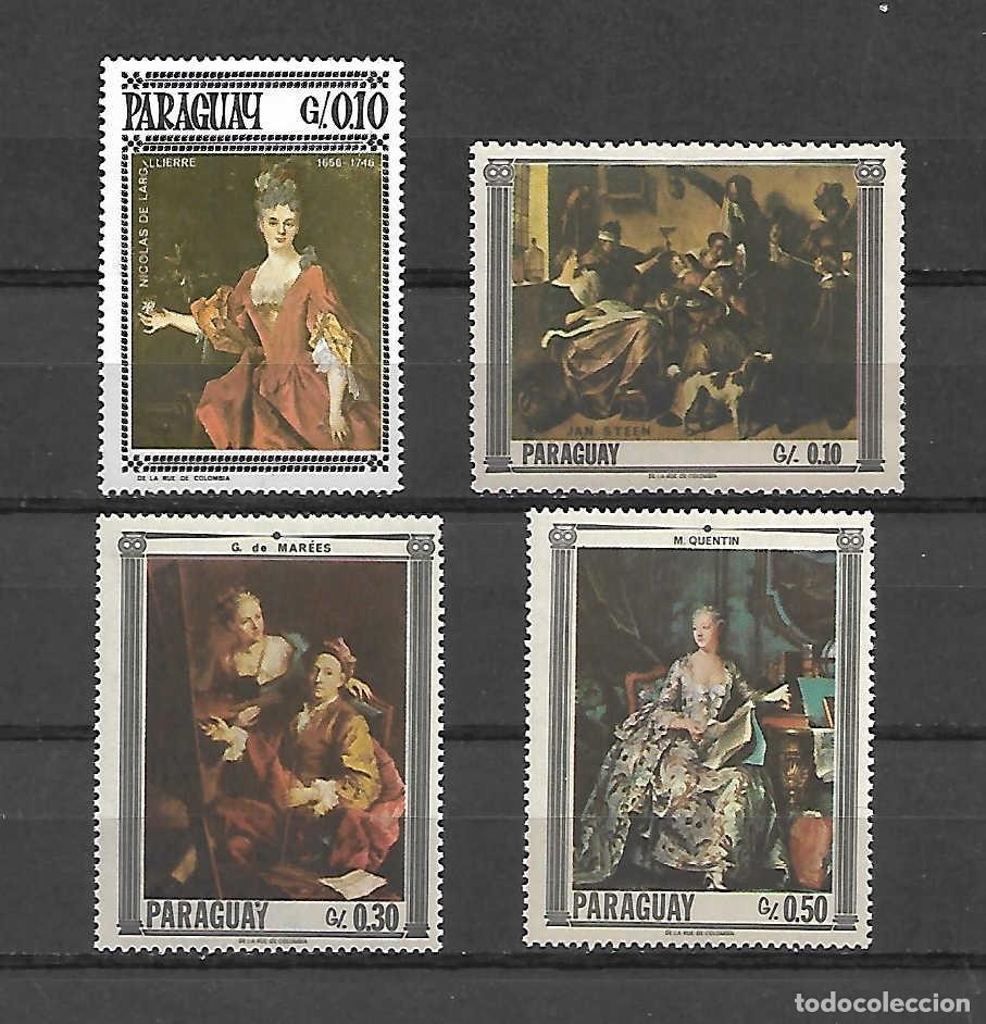 Sellos: Pinturas de grandes maestros. Paraguay. sellos a&ntilde;os 1967