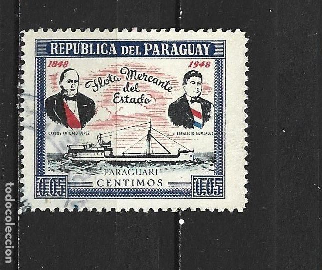Sellos: PARAGUAY YVERT NUM. 476 USADO
