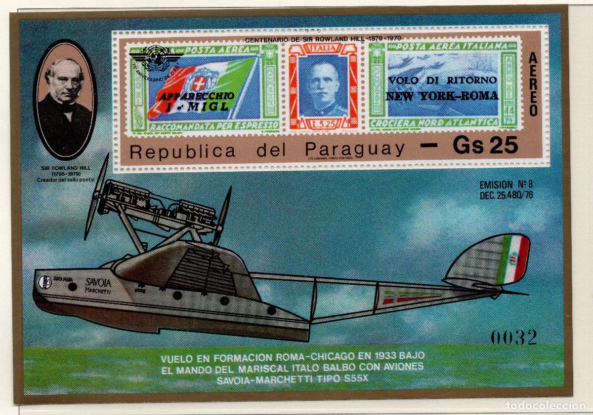 Sellos: PARAGUAY 1979 STAMP MCHEL PY BL337