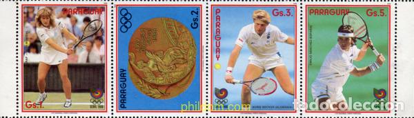 Sellos: 139854 MNH PARAGUAY 1988 24 JUEGOS OLIMPICOS VERANO SEUL 1988