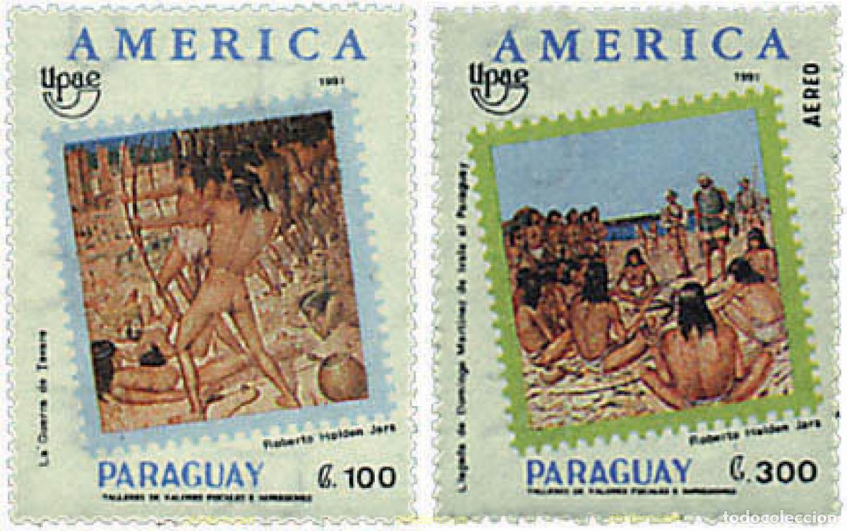Selos: 30844 MNH PARAGUAY 1991 AMERICA-UPAEP 1991 - VIAJES DEL DESCUBRIMIENTO