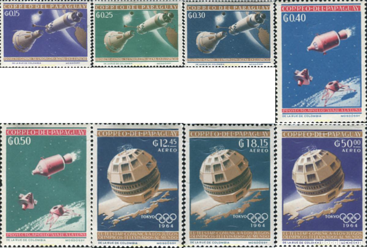 Briefmarken: 26531 MNH PARAGUAY 1964 ASTRONAUTICA