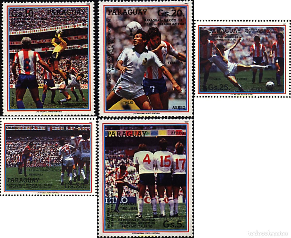 Selos: 68874 MNH PARAGUAY 1987 49-50