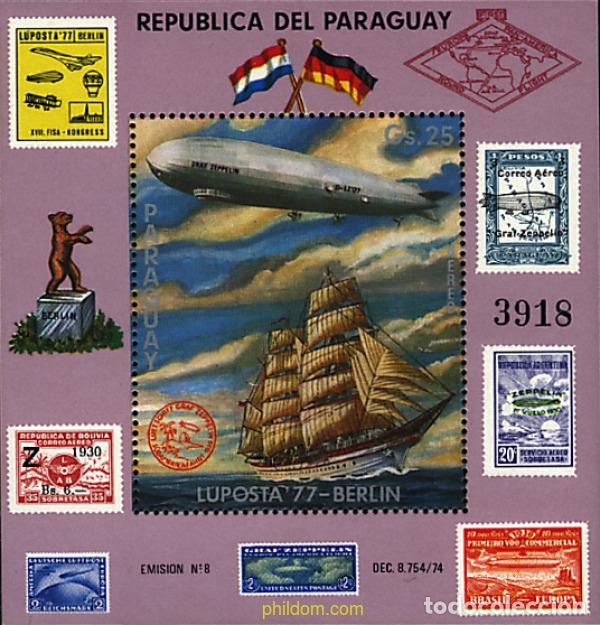 Sellos: 367997 MNH PARAGUAY 1977 AEROESTACION