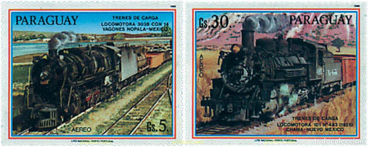 Sellos: 233085 MNH PARAGUAY 1986 LOCOMOTORAS