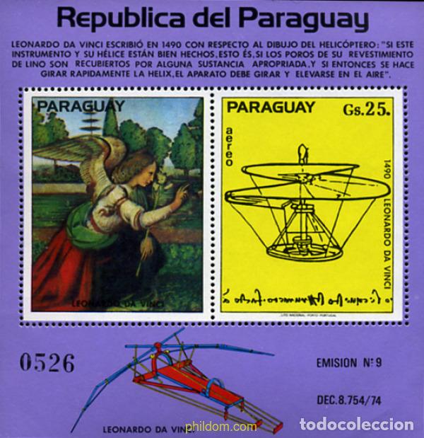 Sellos: 351020 MNH PARAGUAY 1977 2 CENTENARIO DE LA INDEPENDENCIA DE LOS ESTADOS UNIDOS