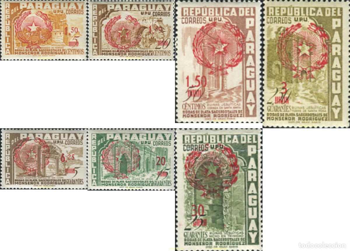 Sellos: 350292 MNH PARAGUAY 1959 UPU