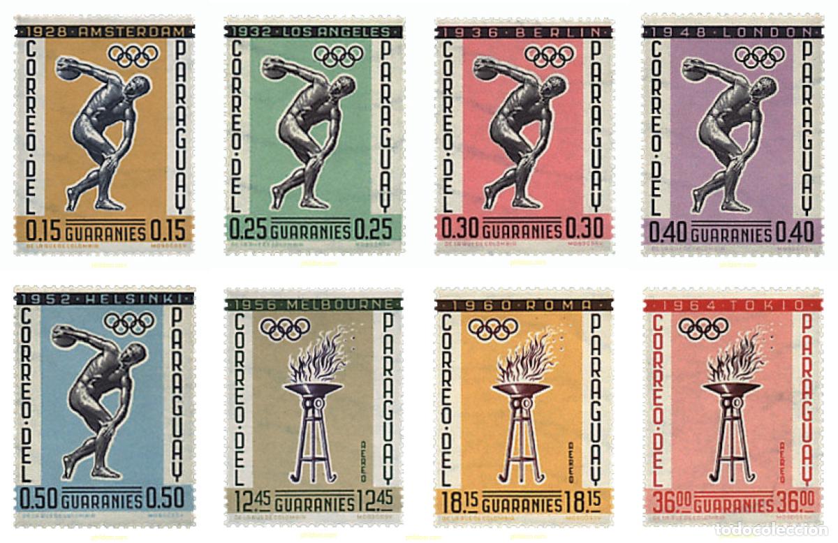 Sellos: 26528 MNH PARAGUAY 1962 COOPERACION DEPORTIVA INTERNACIONAL