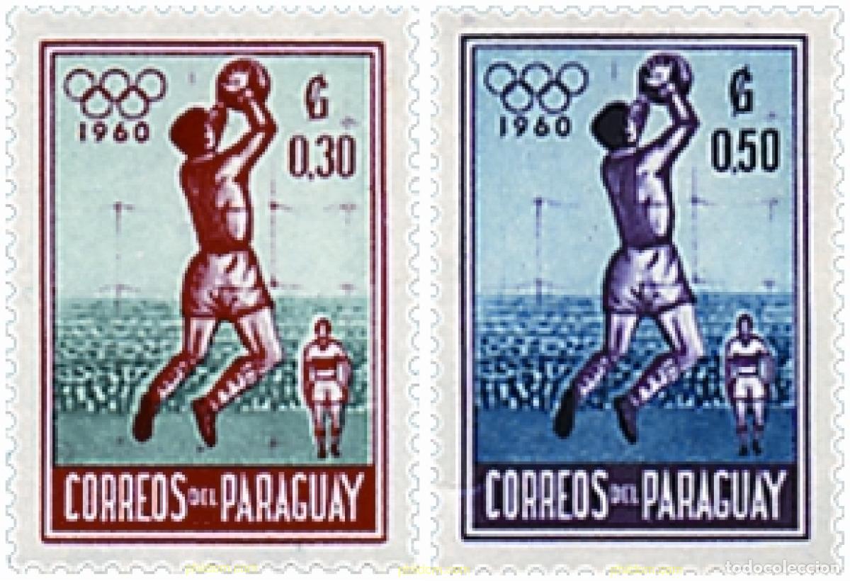 Briefmarken: 354139 MNH PARAGUAY 1960 17 JUEGOS OLIMPICOS VERANO ROMA 1960