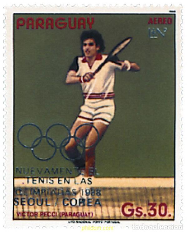Sellos: 350924 MNH PARAGUAY 1987 24 JUEGOS OLIMPICOS VERANO SEUL 1988