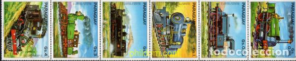 Sellos: 571564 MNH PARAGUAY 1983 13 CONGRESO INTERNACIONAL DE FERROCARRILES