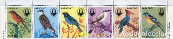 Sellos: 350671 MNH PARAGUAY 1985 BICENTENARIO DEL NACIMIENTO DEL ORNITOLOGO J.J. AUDUBON