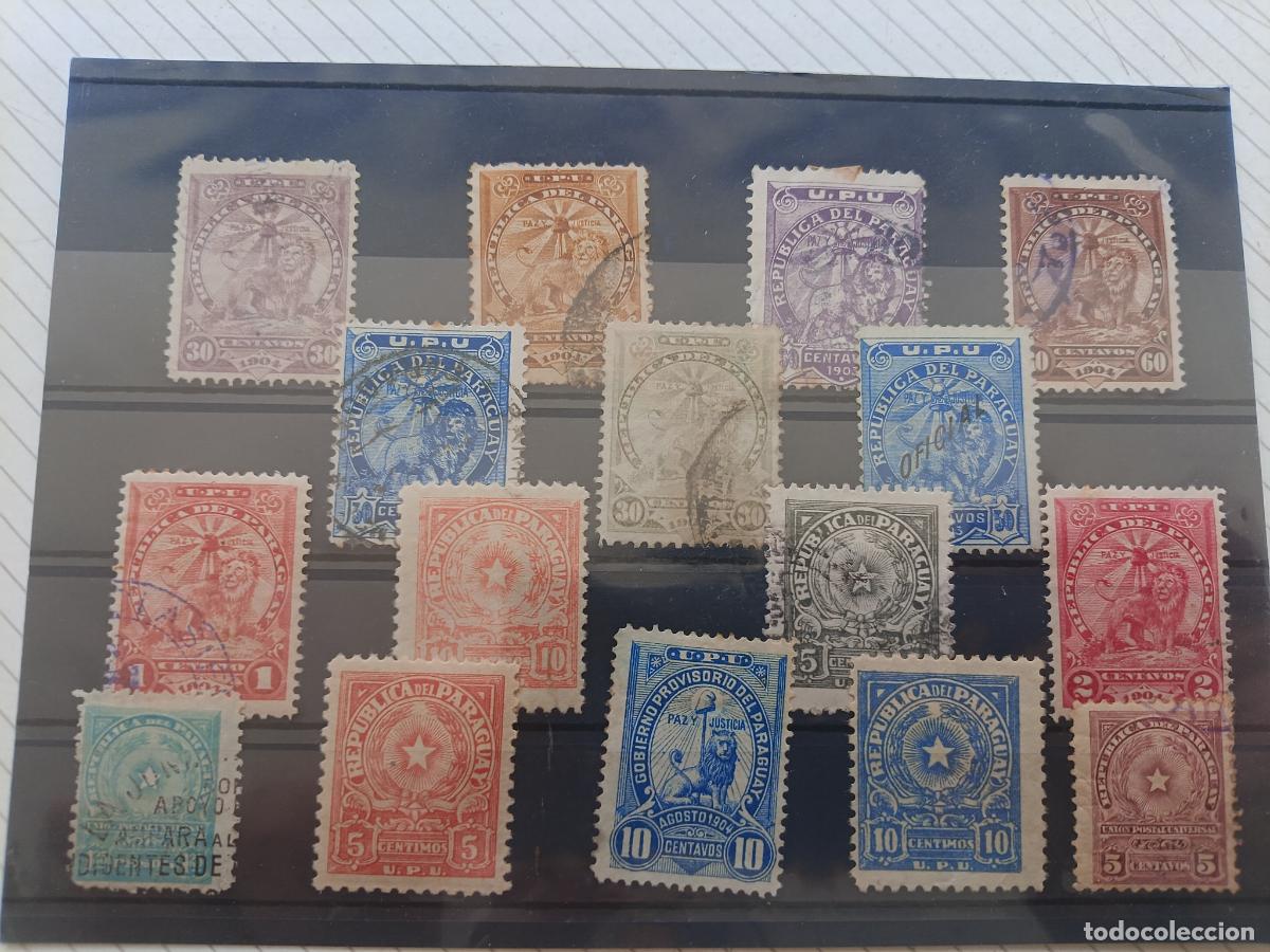 Sellos: Paraguay. Lote de sellos