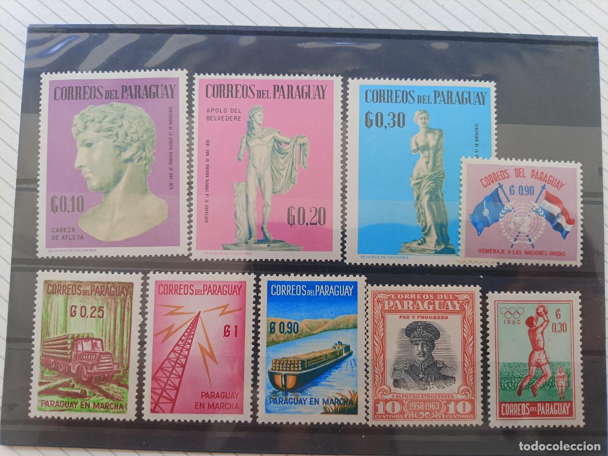 Sellos: Paraguay. Lote de sellos