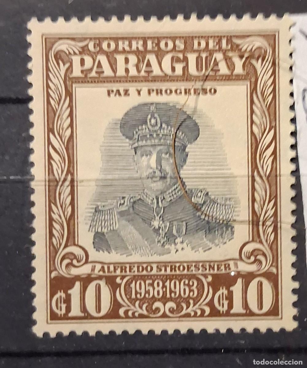Sellos: PARAGUAY, 1958, CAT.YT.557.