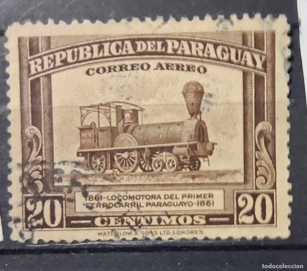 Sellos: PARAGUAY, 1944, CAT.YT. PA.130.