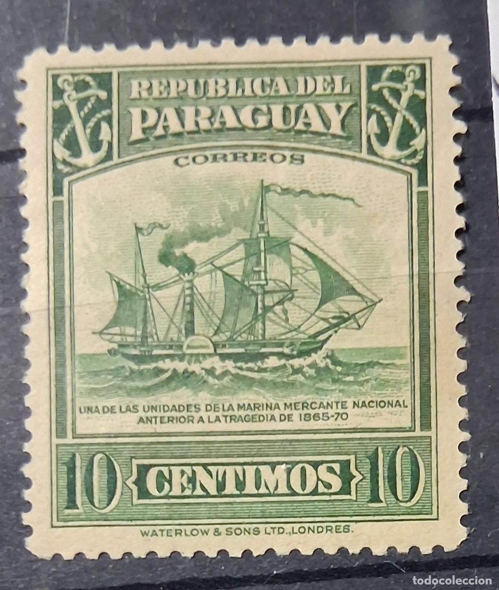 Sellos: PARAGUAY, 1945, CAT.YT. 433.