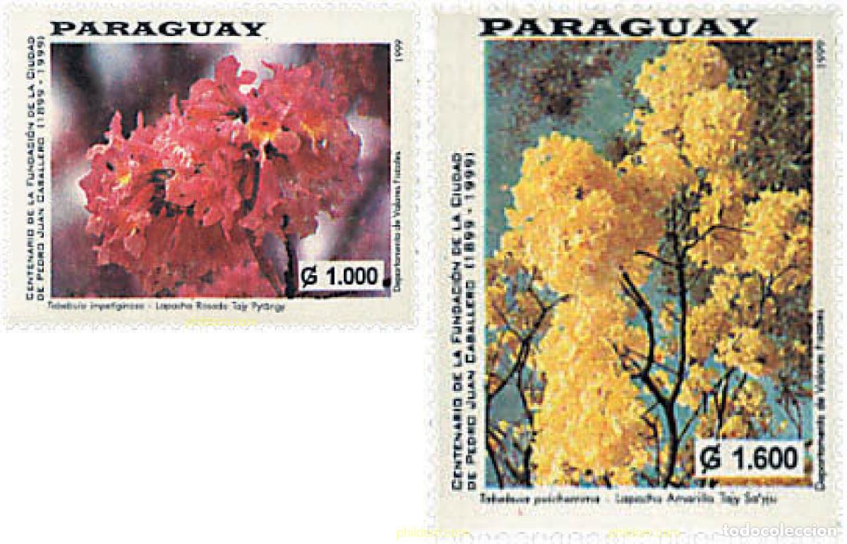 Sellos: 94215 MNH PARAGUAY 1999 CENTENARIO DE LA FUNDACION DE LA CIUDAD DE PEDRO JUAN CABALLERO