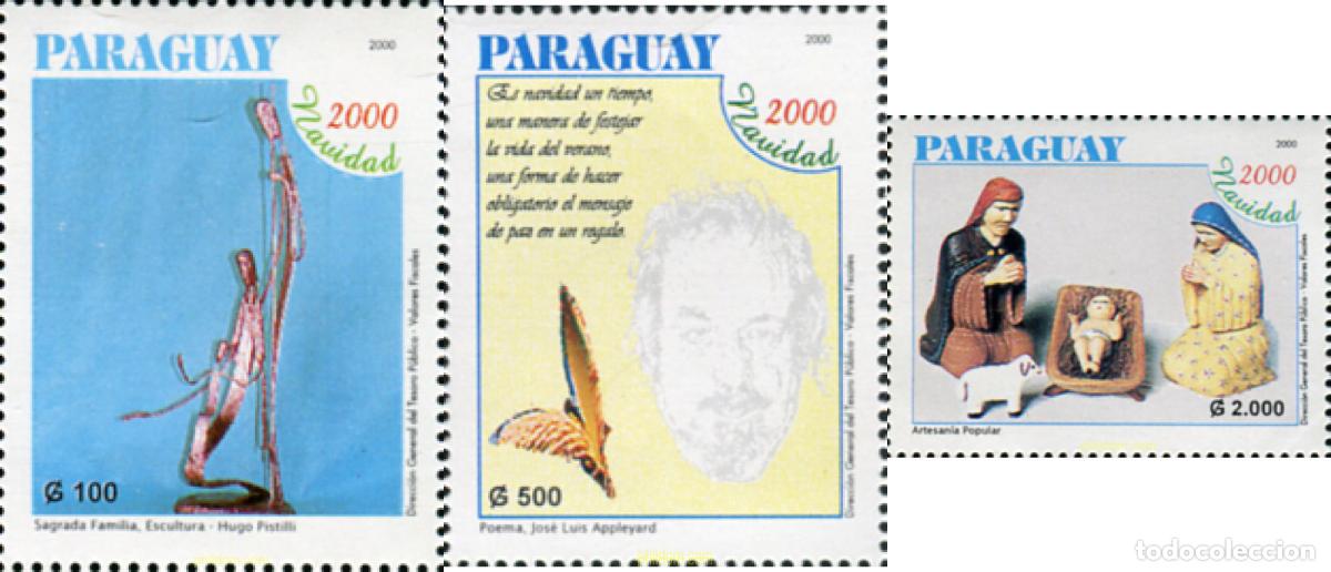 Sellos: 79816 MNH PARAGUAY 2000 NAVIDAD