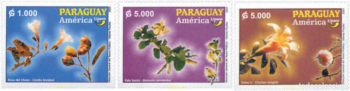 Sellos: 143454 MNH PARAGUAY 2003 AMERICA-UPAEP 2003 - FLORA Y FAUNA AUTOCTONA