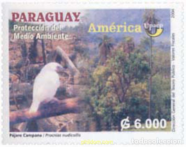 Sellos: 148311 MNH PARAGUAY 2004 AMERICA-UPAEP 2004 - PROTECCION DEL MEDIO AMBIENTE