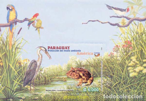Sellos: 148313 MNH PARAGUAY 2004 AMERICA-UPAEP 2004 - PROTECCION DEL MEDIO AMBIENTE