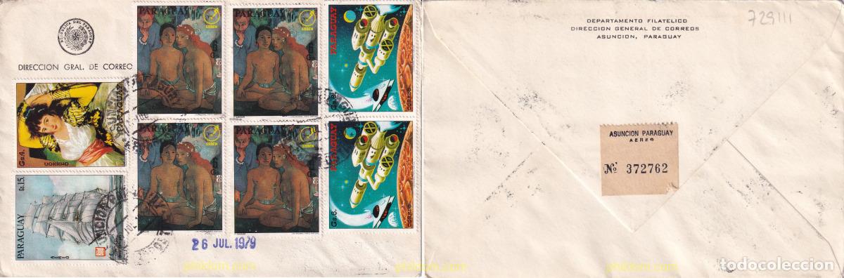 Sellos: 729111 USED PARAGUAY 1978 ASTRONAUTICA