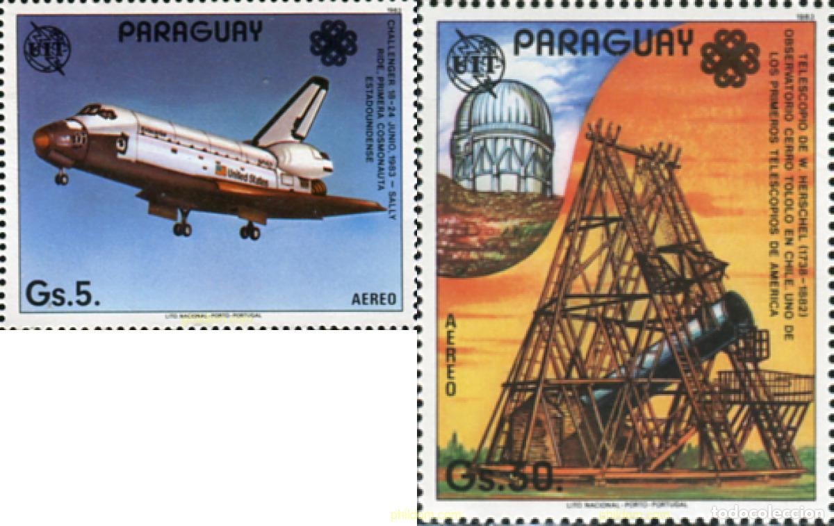 Sellos: 350881 MNH PARAGUAY 1984 ASTRONAUTICA