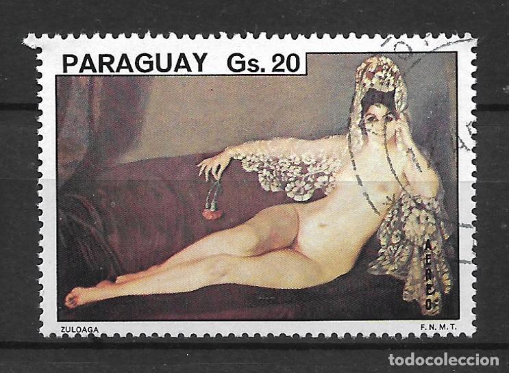 Sellos: paraguay 1976 scott 1653 usado zuloaga - 33/47