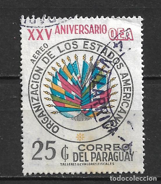 Sellos: paraguay 1973 scott 1493 usado - 30/8