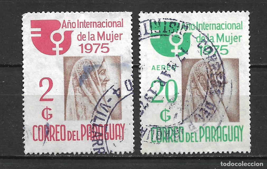 Sellos: paraguay 1976 scott 1633/1334 usado - 30/8
