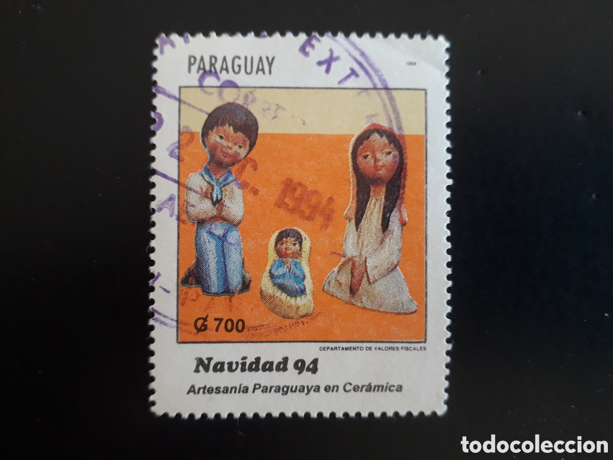 Sellos: PARAGUAY YVERT 2675 SELLO SUELTO USADO 1994 NAVIDAD PEDIDO M&Iacute;NIMO 3&euro;