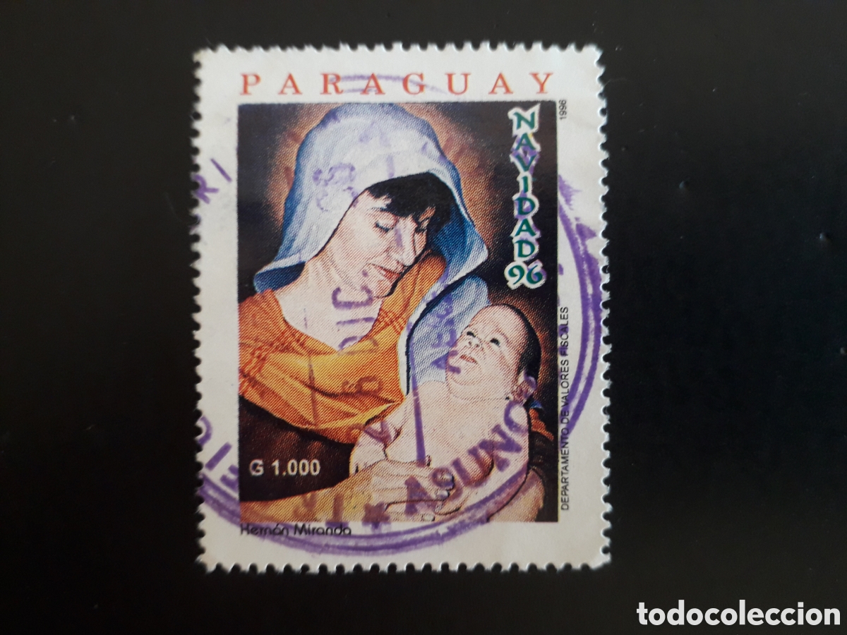 Sellos: PARAGUAY YVERT 2715 SELLO SUELTO USADO 1996 NAVIDAD PEDIDO M&Iacute;NIMO 3&euro;