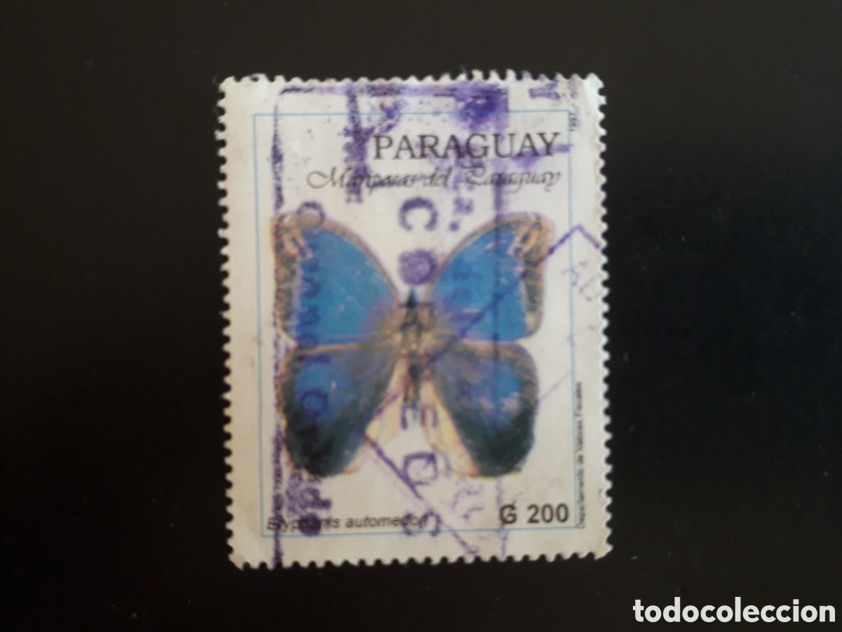 Sellos: PARAGUAY YVERT 2716 SELLO SUELTO USADO 1997 FAUNA INSECTOS MARIPOSAS PEDIDO M&Iacute;NIMO 3&euro;