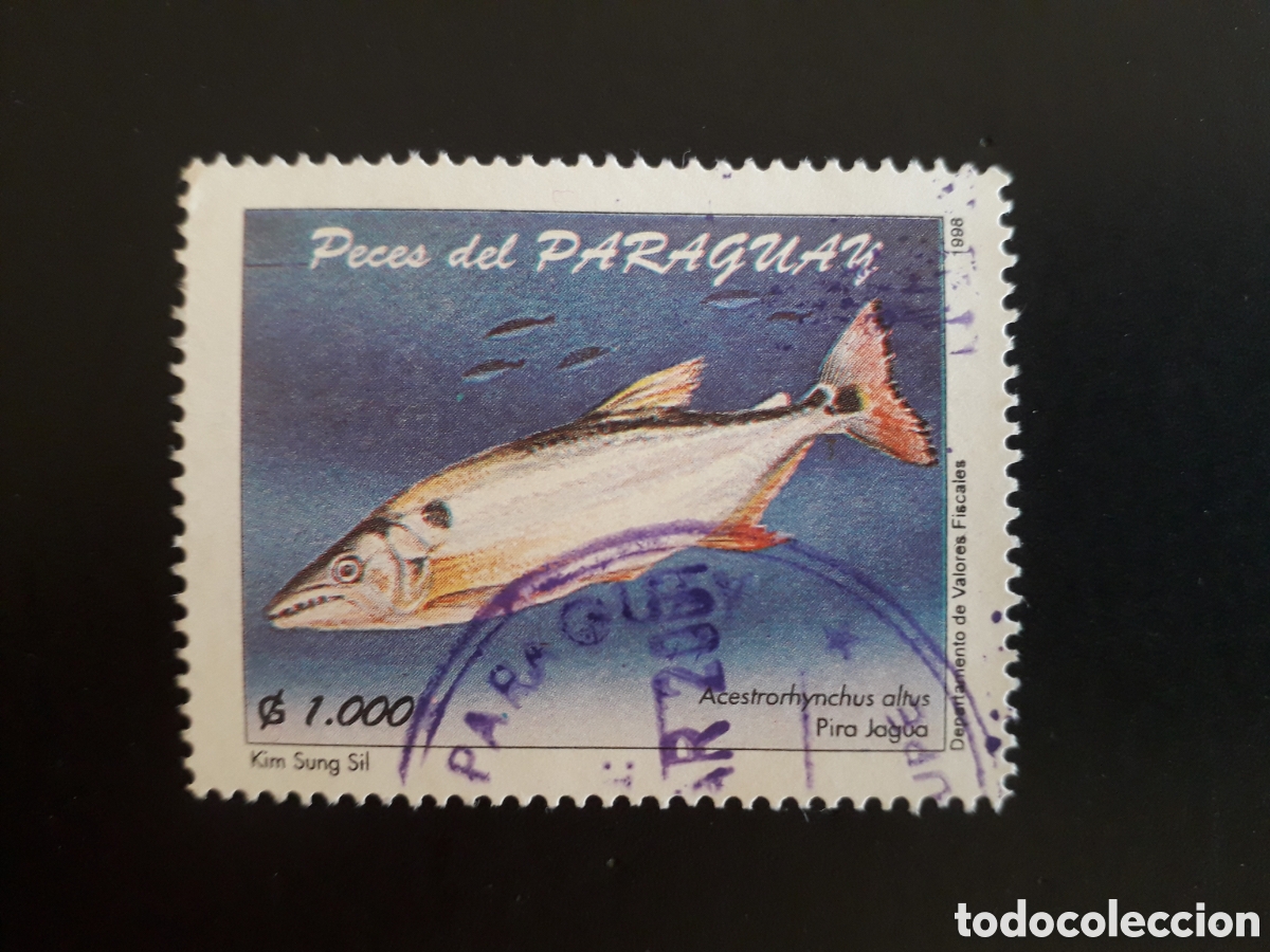 Sellos: PARAGUAY YVERT 2748 SELLO SUELTO USADO 1998 FAUNA PECES PEDIDO M&Iacute;NIMO 3&euro;