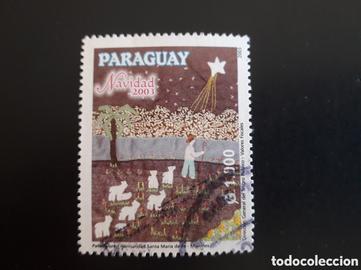 Sellos: PARAGUAY YVERT 2886 SELLO SUELTO USADO 2003 NAVIDAD DIBUJOS INFANTILES PEDIDO M&Iacute;NIMO 3&euro;